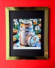 💎 ALEXANDER DULAC | ROLEX WATCH LUXURY ADDICTION Hand Signed Ed. of 10 COA