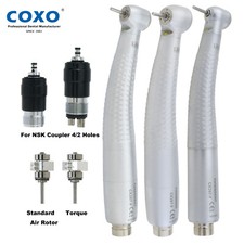 COXO CX207-F Dental LED E-generator Self Power Handpiece NSK Coupling 2/4 Holes