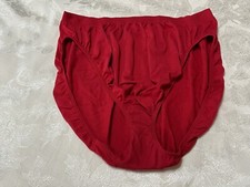 Vtg JOCKEY Nylon French Cut Full 9 Red Panties 265