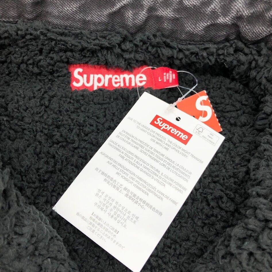 Supreme Faux Shearling Lined Work Shirt 4colors FW24 Size S Supreme Faux Shearling Lined Work Shirt 4colors FW24 Size S