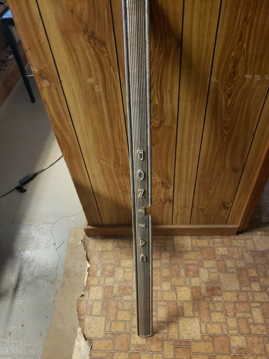 1966 Pontiac Lemans Rear Lower Trunk Lid Trim 7583367 | eBay