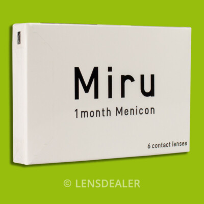 Miru 1 month 1x6 Kontaktlinsen Monatslinsen Menicon