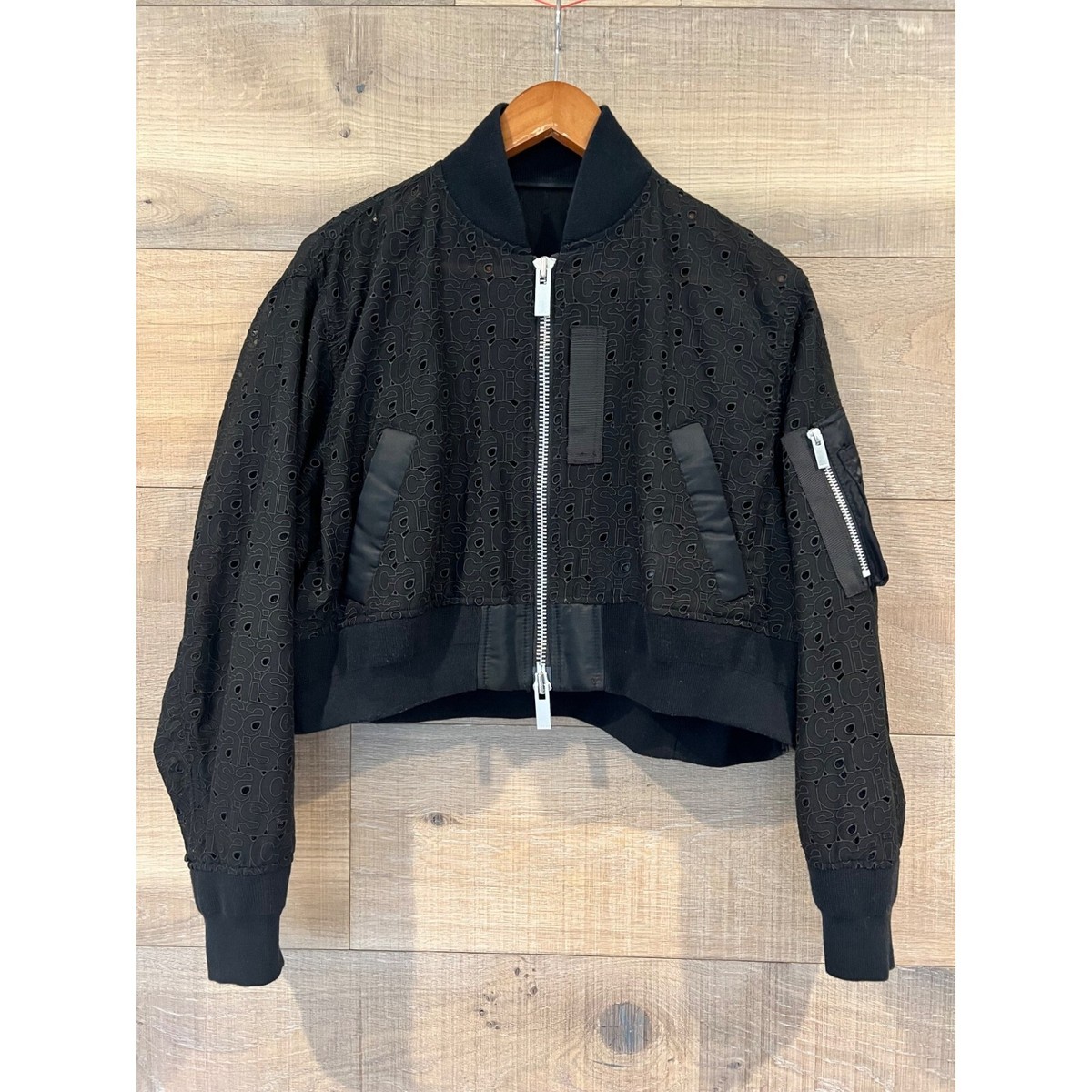 【希少】sacai Embroidery Lace Rider Jacket 希少】sacai Embroidery Lace Rider Jacket