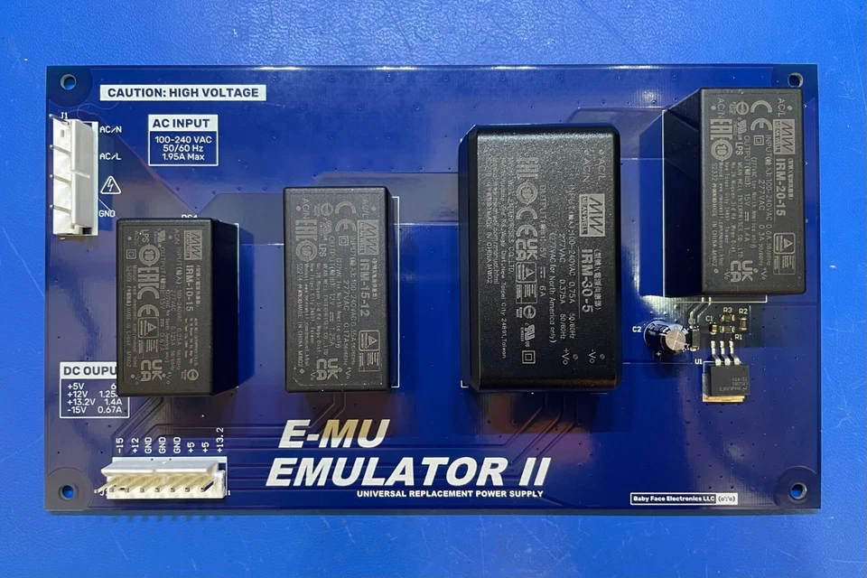 Emulador E-MU II - EII - Fuente de alimentación - Reemplazo/actualización directa - Plug n Play Foto 2 de 4