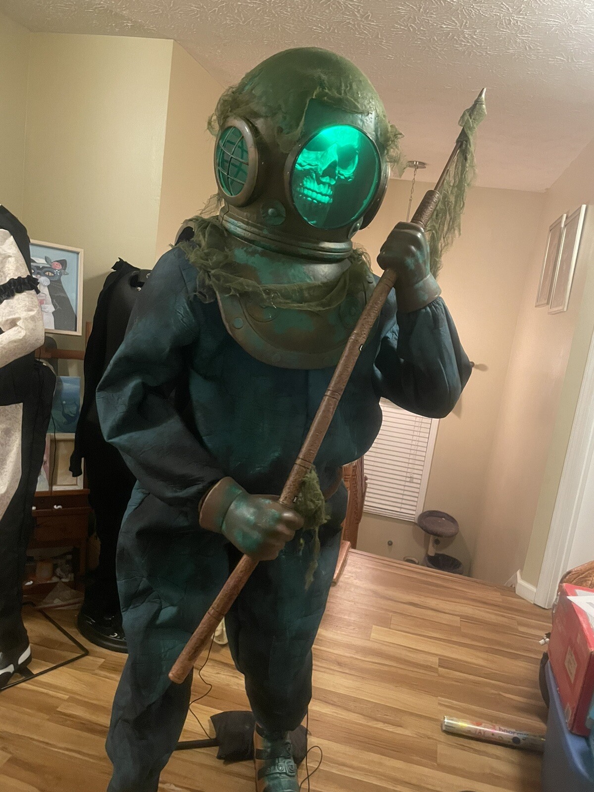 Lowe’s Haunted Deep Sea Diver Halloween Animatronic Prop