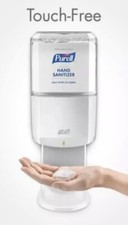 PURELL 642001 1,200 mL Touch Free Hand Sanitizer Dispenser - WHT (1/CT) New