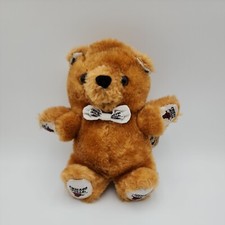 Vintage Chicago Bulls Reversible Teddy Bear Pillow Pal NBA 7 in Brown SEE PHOTOS