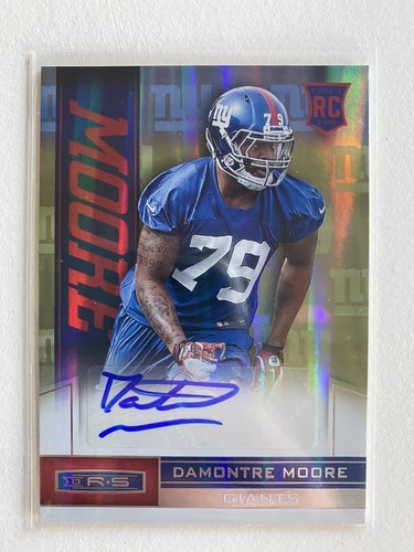 Damontre Moore Rookies And Stars Auto! - Fresh Pull! /32