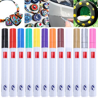 Waterproof Permanent Oil Based Paint Pen Marker Pen Glass Fabric Canvas Mugs