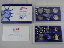 2006-S US Mint Proof Set 10 Coin Set OGP Original Government Packaging COA