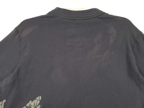 Camiseta Urban Pipeline Adulto Hombre Grande Manga Larga Camiseta Azul Oscuro con Gráfico - Imagen 7 de 12