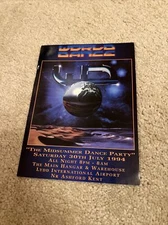 World Dance Lydd Airport Kent International 1994 Rave Flyer Midsummer