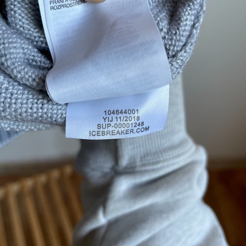 Icebreaker Merino Nova Damen Pullover Wasserfallausschnitt Wolle/Lyocell Größe S - Bild 10 von 10