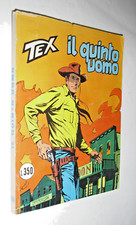 TEX 180 IL QUINTO UOMO  (lire 350) del 1975 ombra del cappello -