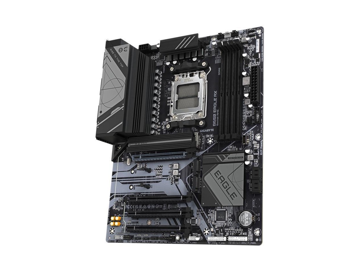 GIGABYTE B650 EAGLE AX AM5 LGA 1718 AMD B650 ATX , DDR5 Triple M.2