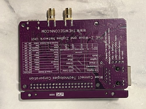 PoE Z-Wave 800 Controller & ZigBee 3.0 Network Unit( With Clear Case) - Picture 2 of 24