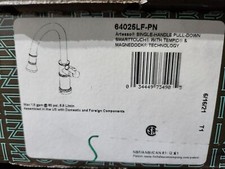 Brizo 64025LF-PN Pull-Down Kitchen Faucet with On/Off Touch Activation and Magne