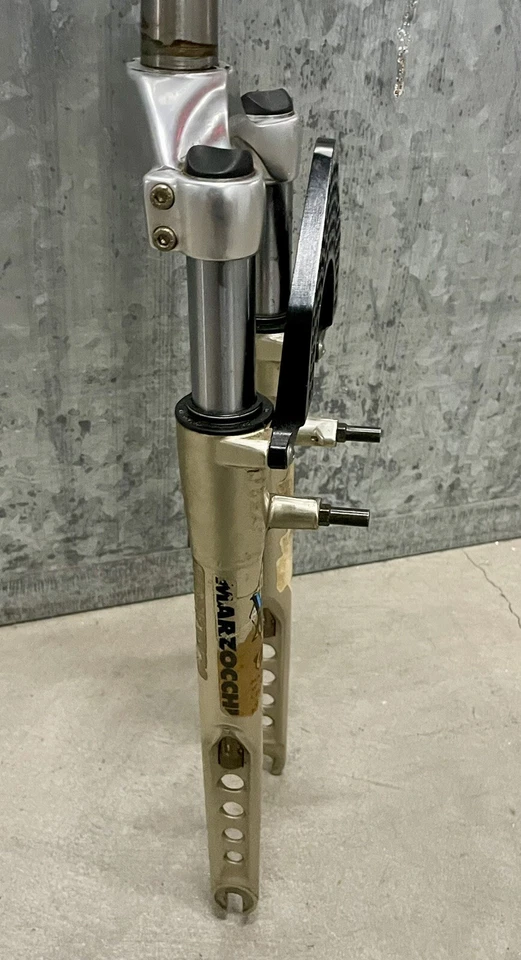 Marzocchi XC 600 World Champion Suspension Fork With An AC Fork Brace MTB 90’s - Image 3 of 4