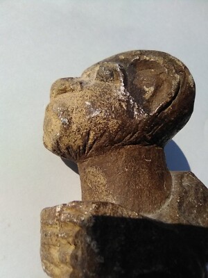 ANCIENT SIERRA LEONE NOMOLI CARVED SAPI STONE FIGURE SHEBRO