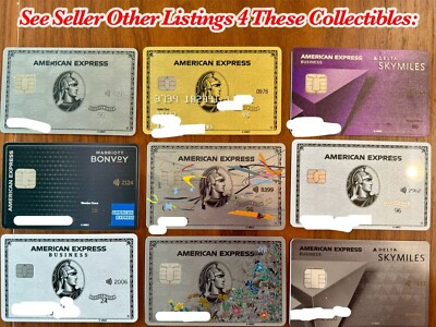 3 American Express AMEX metal Platinum Card JULIE MEHRETU Kehinde