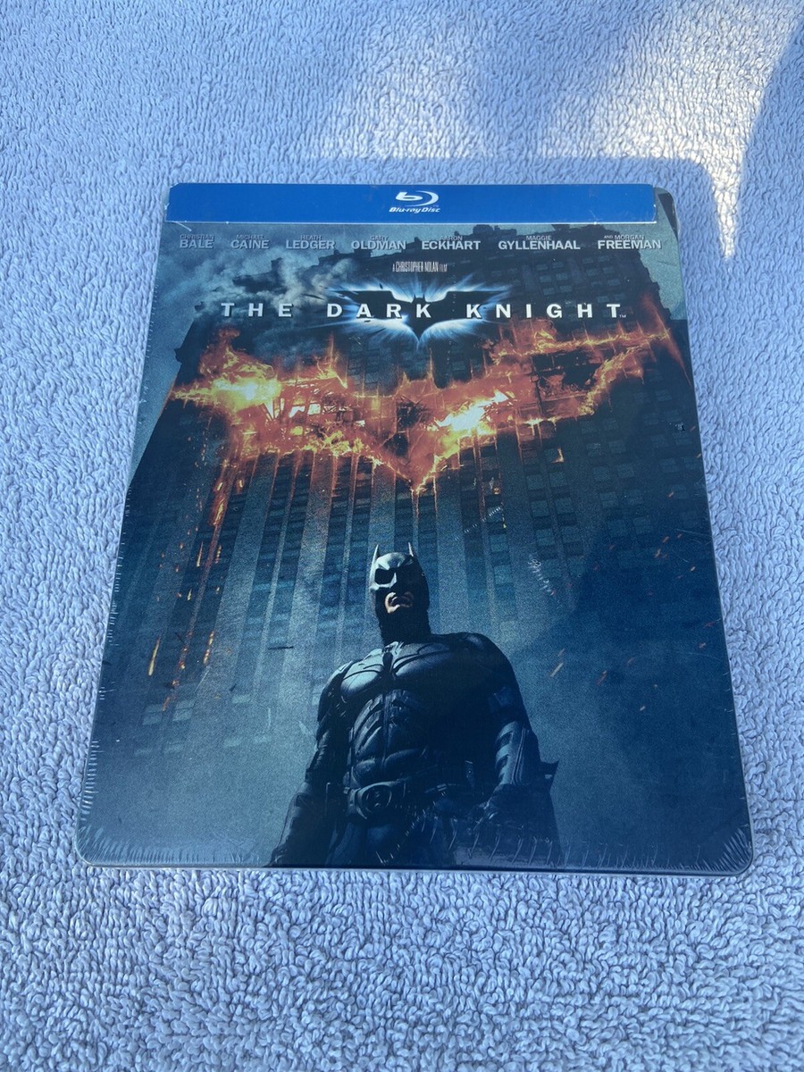 Batman The Dark Knight blu ray Sealed Rare Steelbook Limited 