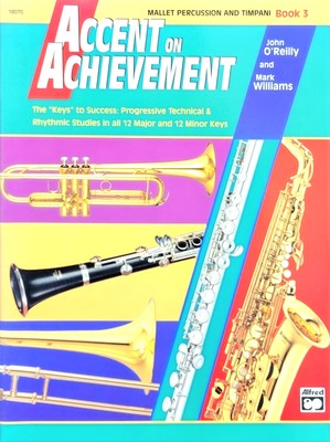 Alfred's Accent on Achievement Mallet Percussion and Timpani Book 3
