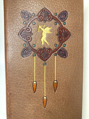 ART NOUVEAU MOSAIC MOROCCO FINE BINDING CURIOSA 1899 LOUYS APHRODITE CALBET