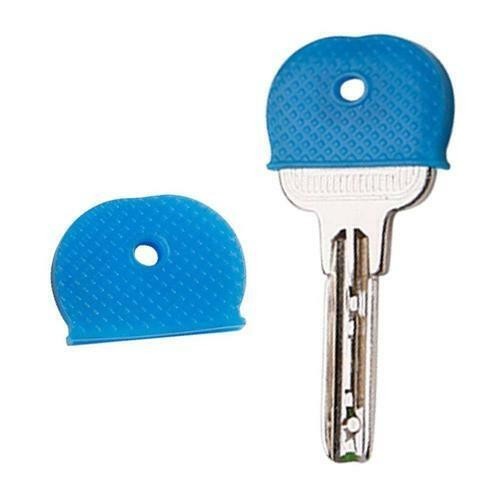 6x Fundas para llaves de colores surtidos - Etiquetas de identificación de llaves de goma suave para una fácil clasificación - Imagen 10 de 17