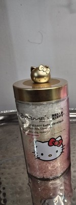 CREME SHOP X Hello Kitty Aromatherapy Bath Crystals Jojoba Watermelon Lemonade