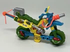 Vintage 1992 TMNT Raphael Muta Bike Action Figure Vehicle Motorcycle Used VTG