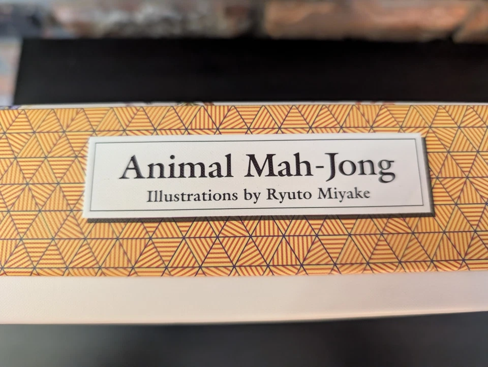 Beautiful Animal Mah-Jong Game Set Illustrations by Ryuto Miyake, Never Used - Image 4 of 4