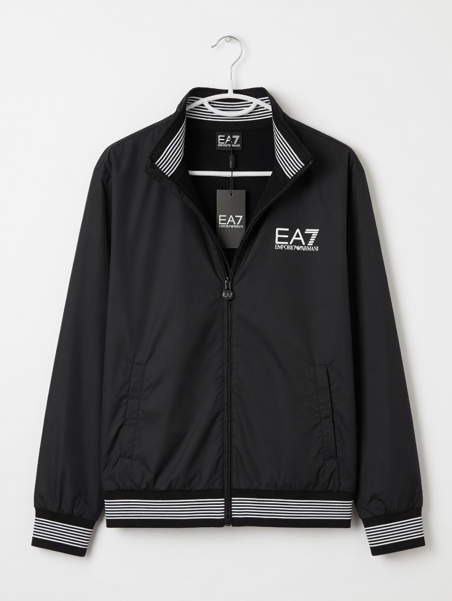 EA7 Emporio Armani Black Jacket XL NOS Tags 71187 1W251 | eBay