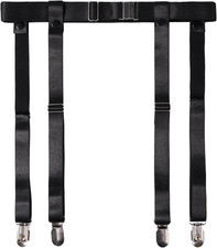 Women'S plus Size Thigh Garter Belts, Adjustable High Elastic Garter Belt and St