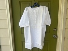 African clothing for men-Dashiki S-7X White