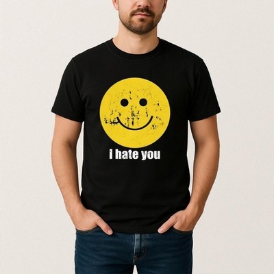 I Hate You Smiley Face Shirt Harry Styles I Hate You T-Shirt Unisex All Sizes