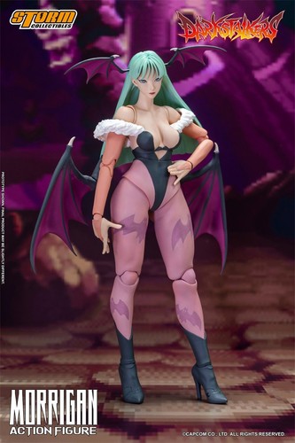 Storm Collectibles CPDS02 DARKSTALKERS MORRIGAN 1/12 Action Figure INSTOCK
