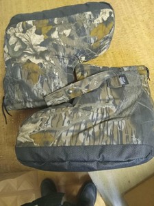 Icebreaker Boot Covers Mens XL Green Advantage Timber Camo Insulated Shoe Covers Icebreaker Boot Covers | eBay main image 2