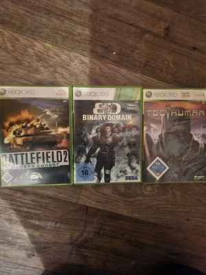 Binary Domain, Battlefield 2, Too Human Xbox 360