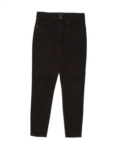 SUPERDRY Damen Studio Skinny Jeans W28 L26 schwarz Baumwolle AK08