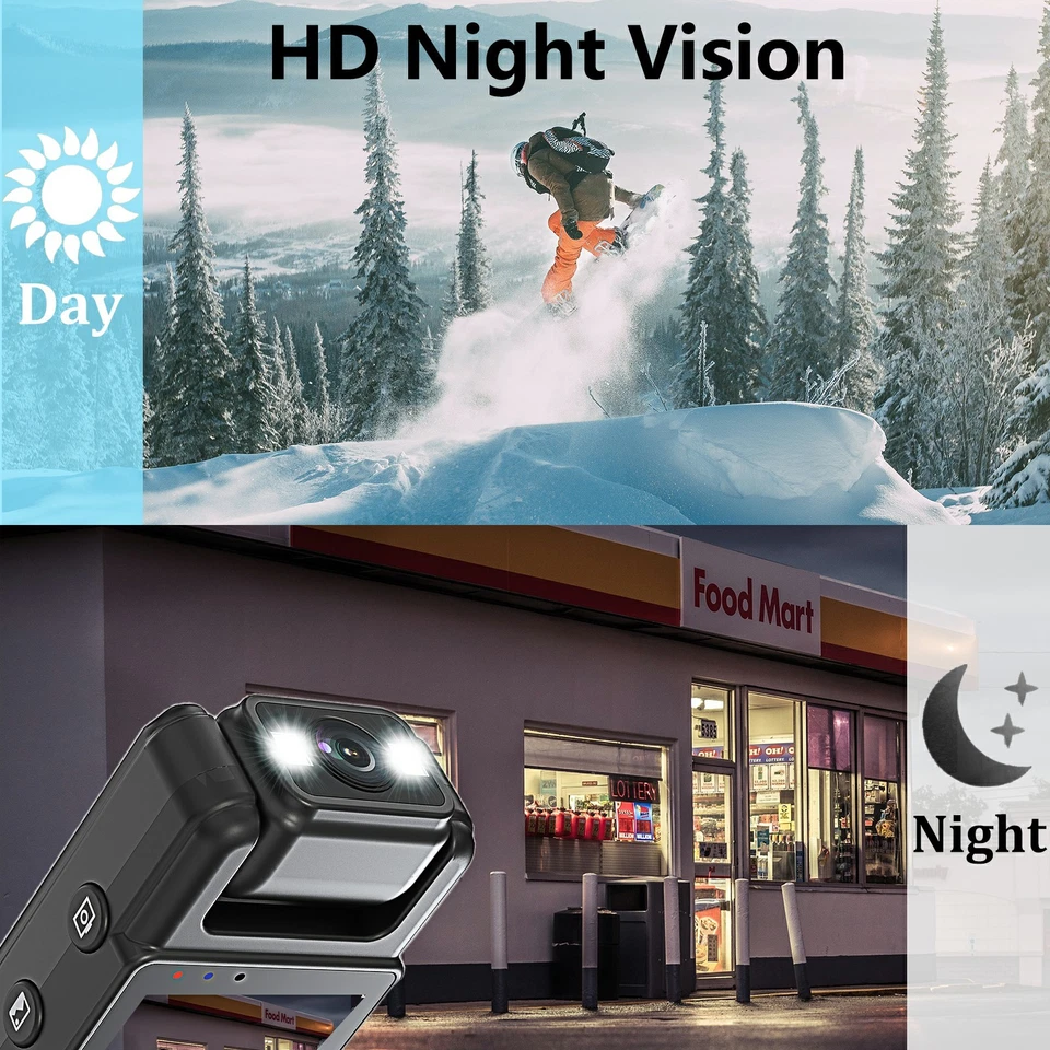 4K Sport X12 180° Action Camera Ultra HD WiFi Remote Control Night Vision - Image 3 of 4