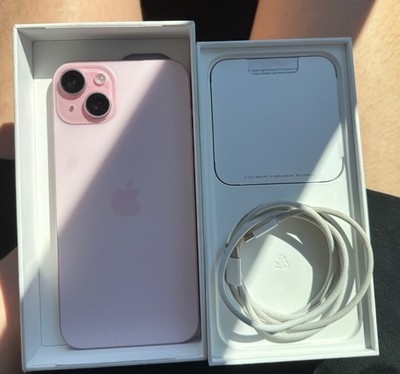 Apple iPhone 15 Plus - 128GB - Rosé (Ohne Simlock)