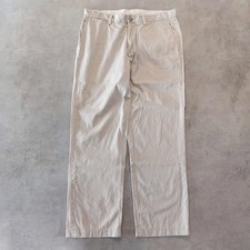 Ralph Lauren Men Pants Rare Polo W34 Chino Vintage Beige 14940 Limited Edition V