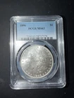 1896 P Morgan Dollar PCGS MS63 UNCIRCULATED BETTER DATE $1 Coin BUY IT NOW!