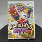 Wario Land Shake It! Nintendo Wii Game Case Manual COMPLETE Video Game CIB