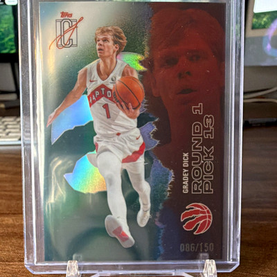 Topps Signature Class 2025-26 Gradey Dick Green Refractor #/150
