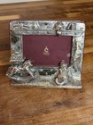 Cunill Orfebres 925 Sterling Silver Picture Frame Rocking Horse Cat 20 Grams — photo 1