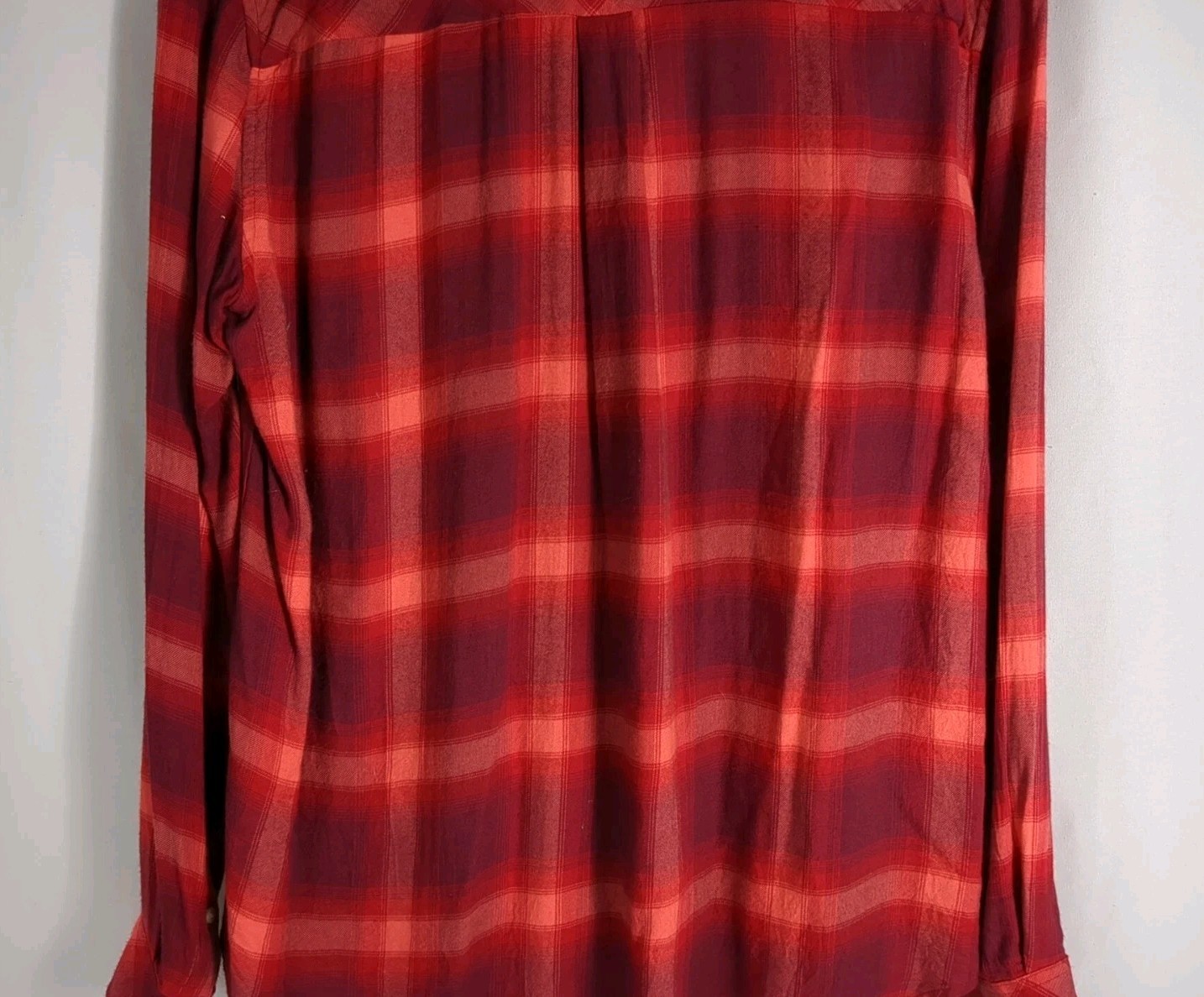 Gap + Pendleton Red Plais Extremely Soft Flannel … - image 8