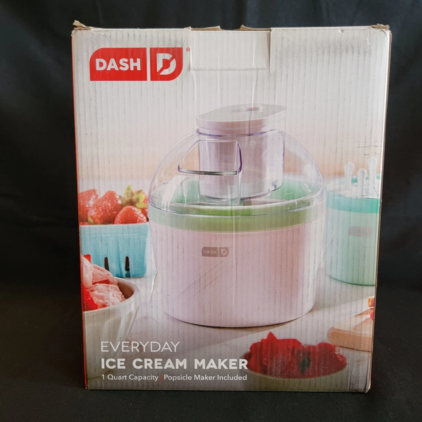 DASH Everyday 2 in 1 Ice Cream Maker for Ice Cream & Popsicles DIC700AQ NEW
Opens in a new window or