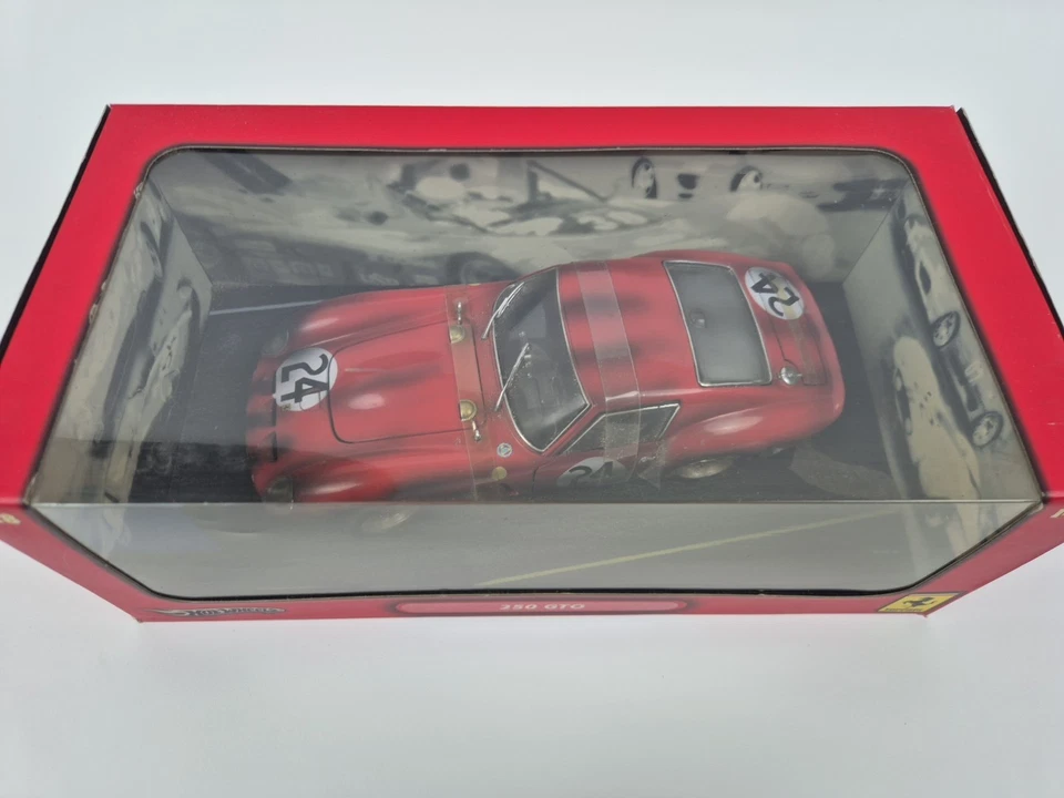 Hotwheels Ferrari 250 Gto - Neuve - 1:18 - Mattel - Photo 2/4