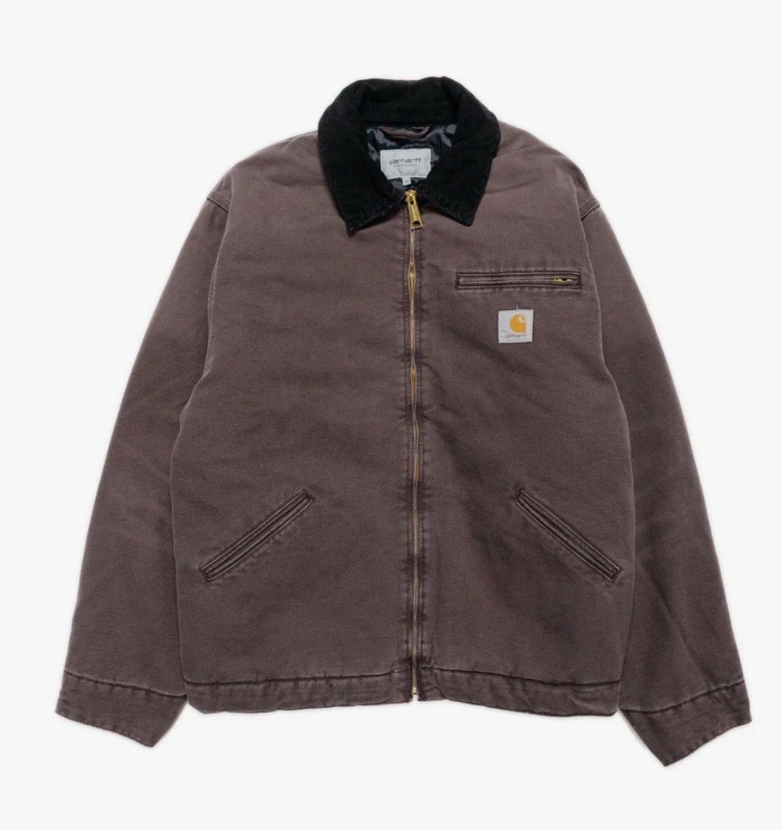 ジャケット・アウター Carhartt Detroit J97 DKB 90s Carhartt DETROIT JACKET (J97 DKB) - Duck Canvas / Zip Front